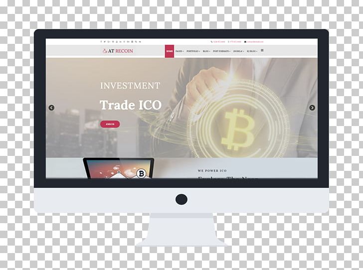 Responsive Web Design Website Web Template System PNG, Clipart, Brand, Computer Monitors, Computer Software, Cryptocurrency, Display Device Free PNG Download