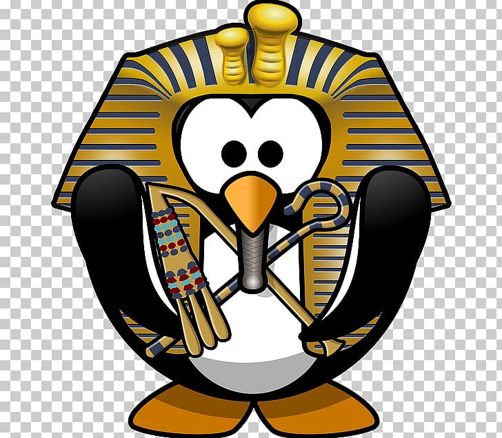 Ancient Egypt Tutankhamun's Mask Penguin PNG, Clipart, Ancient Egypt, Animals, Artwork, Beak, Drawing Free PNG Download