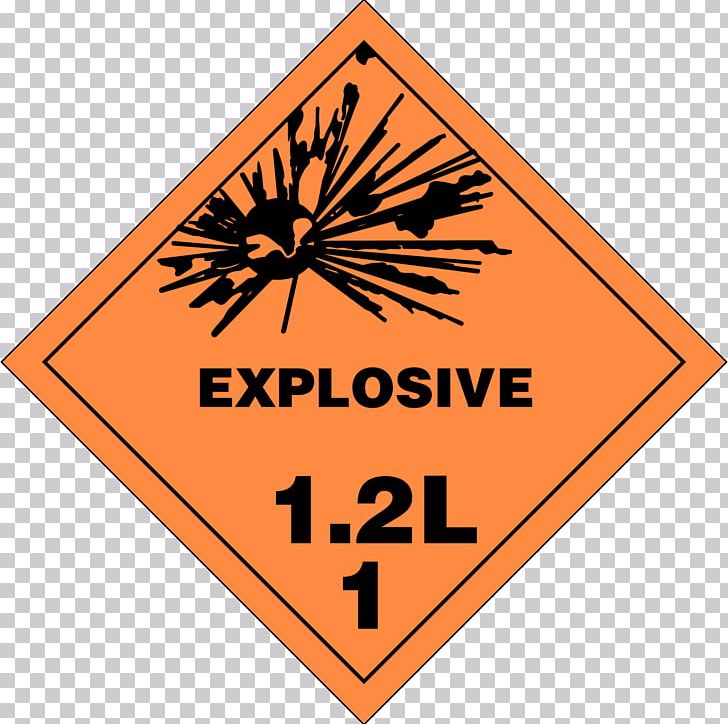 Dangerous Goods Explosive Material Label Sticker Explosion PNG, Clipart, Adhesive, Angle, Area, Brand, Chemical Substance Free PNG Download