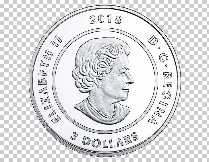 Silver Coin Canadian Dollar Coin Collecting PNG, Clipart, Black And White, Canadian Dollar, Canadian Gold Maple Leaf, Circle, Coin Free PNG Download