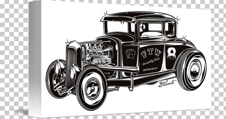 Antique Car Hot Rod Vintage Car CorelDRAW PNG, Clipart, Antique Car, Art, Automotive Design, Automotive Exterior, Black And White Free PNG Download