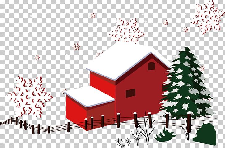 Christmas Snow Winter House PNG, Clipart, Christmas Decoration, Houses, Property, Snow Falling, Snow Flakes Free PNG Download