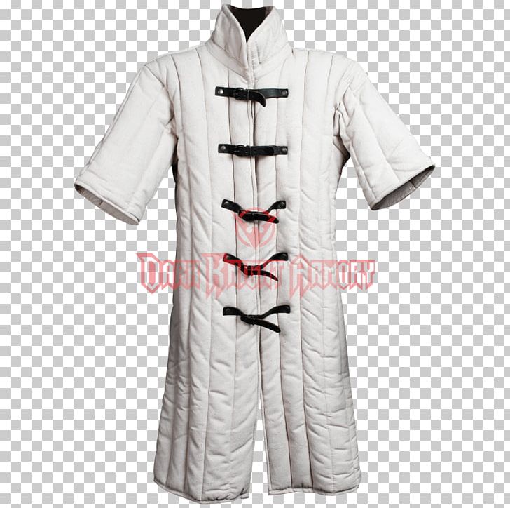 Gambeson Robe Armour Live Action Role-playing Game Middle Ages PNG, Clipart, Armour, Canvas, Clothing, Coat, Collar Free PNG Download
