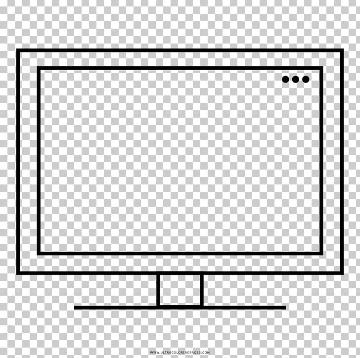Computer Monitors Drawing Coloring Book PNG, Clipart, Angle, Area, Black, Black And White, Brand Free PNG Download