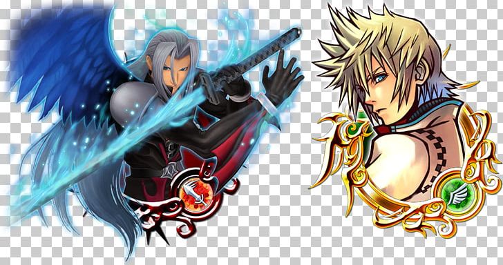 Kingdom Hearts II Sephiroth KINGDOM HEARTS Union χ[Cross] Roxas Sora PNG, Clipart, Anime, Art, Attribute, Boss, Cg Artwork Free PNG Download