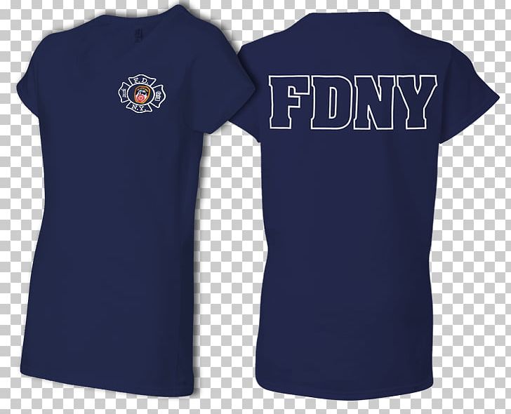 T-shirt New York City Fire Department Polo Shirt PNG, Clipart, Active Shirt, Blue, Brand, Clothing, Electric Blue Free PNG Download