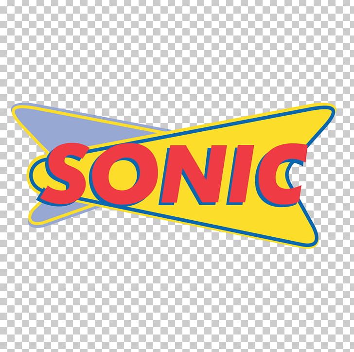 Logo Sonic Drive-In Hamburger Restaurant PNG, Clipart, Area, Brand, Drive, Drive In, Drivein Free PNG Download