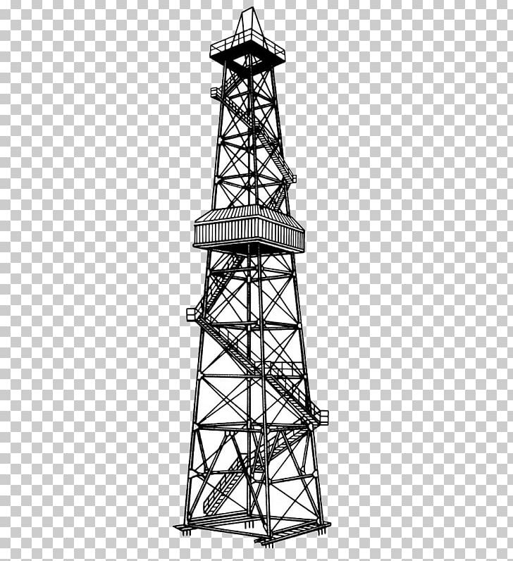 Drilling Rig Oil Platform Derrick Well Drilling PNG, Clipart, Augers, Black And White, Can Stock Photo, Cli, Derrick Free PNG Download