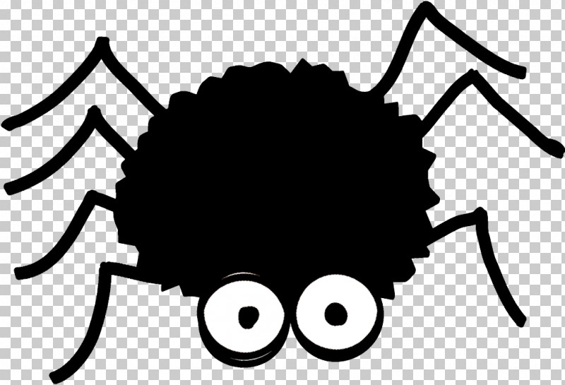 Spider Halloween PNG, Clipart, Black, Blackandwhite, Emblem, Halloween, Line Free PNG Download