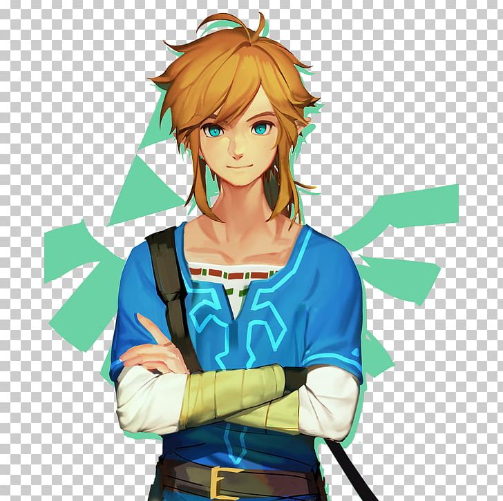 The Legend Of Zelda: Breath Of The Wild Link Wii U Video Game PNG, Clipart, Anime, Black Hair, Breath, Breath Of The Wild, Brown Hair Free PNG Download