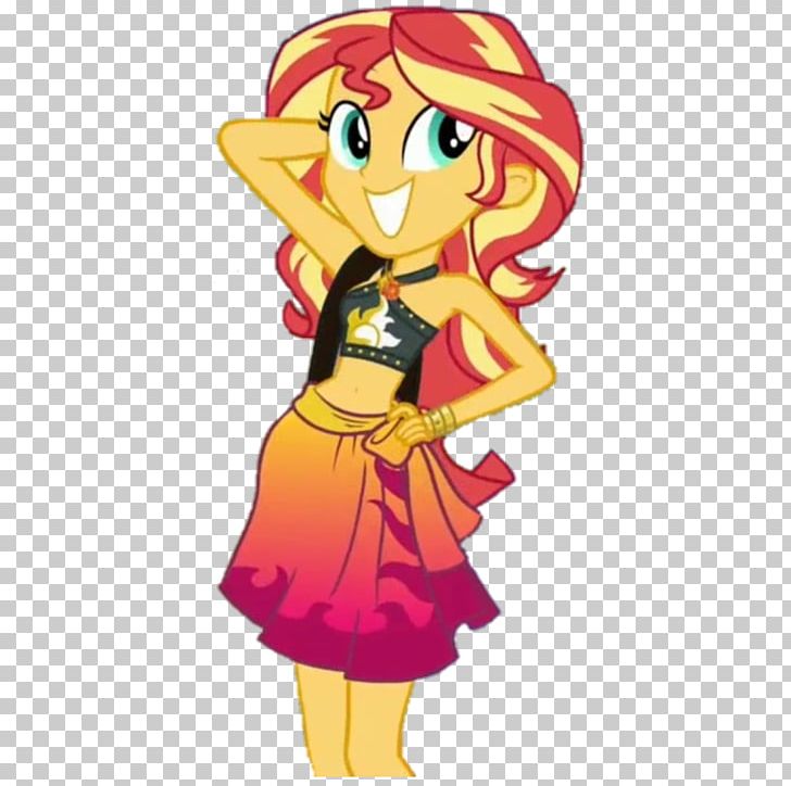 Sunset Shimmer Applejack My Little Pony: Equestria Girls Twilight Sparkle PNG, Clipart, Anime, Applejack, Art, Cartoon, Costume Design Free PNG Download