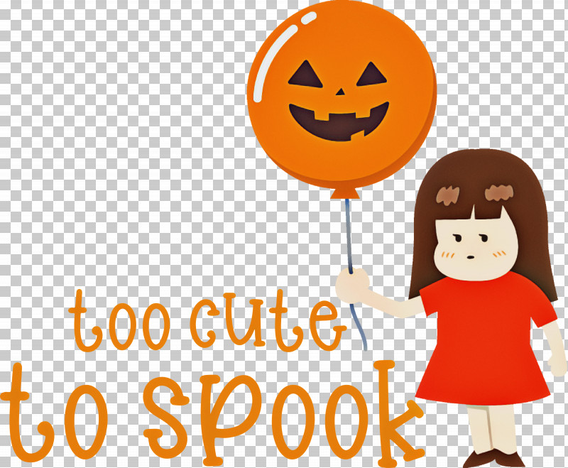 Halloween Too Cute To Spook Spook PNG, Clipart, Cartoon, Halloween, Happiness, Meter, Spook Free PNG Download