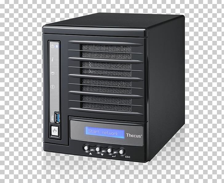 Disk Array Network Storage Systems Thecus Hard Drives Computer Servers PNG, Clipart, Backup, Computer Data Storage, Computer Network, Computer Servers, Data Storage Device Free PNG Download