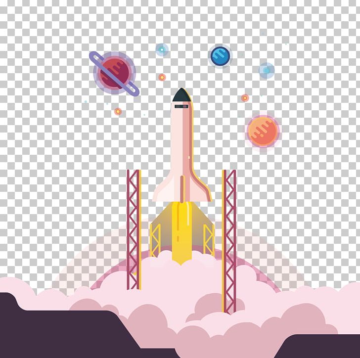 Rocket Graphic Design Outer Space Illustration PNG, Clipart, Aerospace, Angle, Astronauts, Computer Wallpaper, Information Technology Free PNG Download