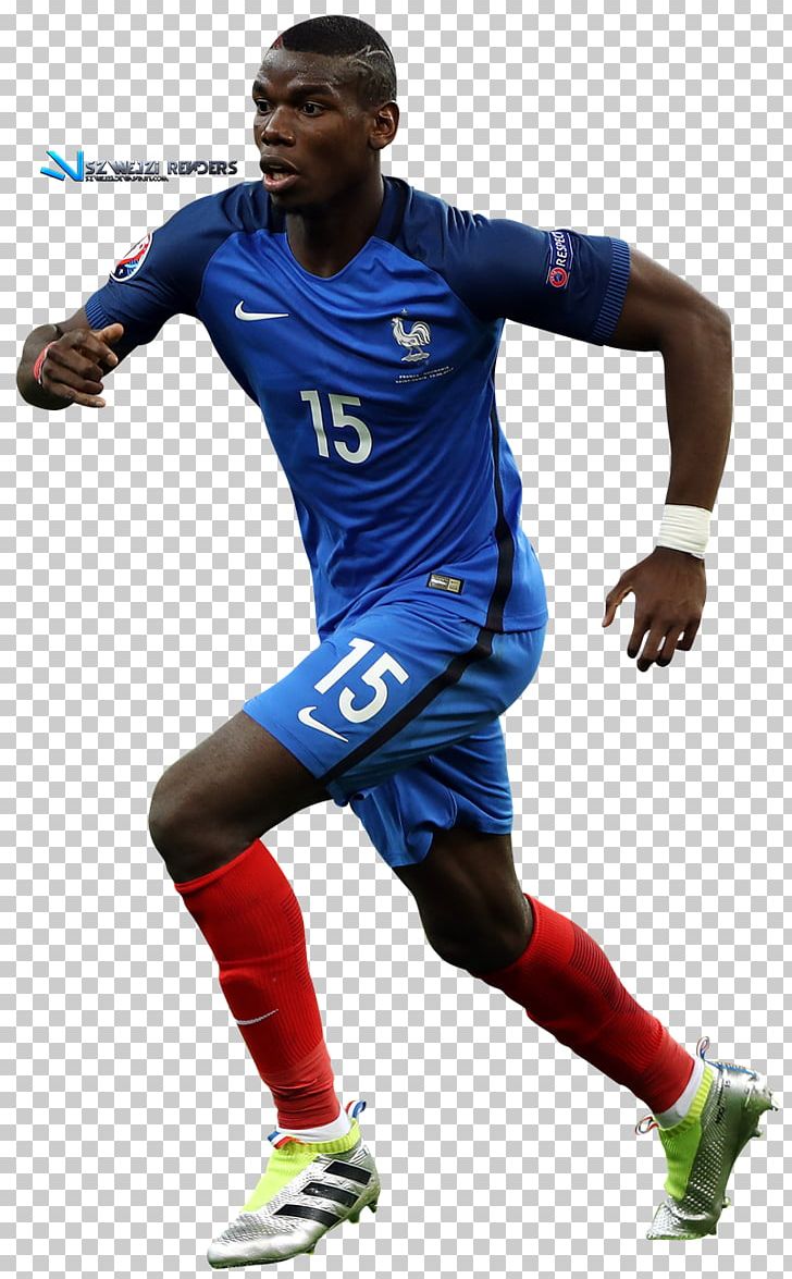 Paul Pogba France National Football Team Team Sport Jersey PNG, Clipart, Ball, Blue, Championship, Clothing, Competition Free PNG Download