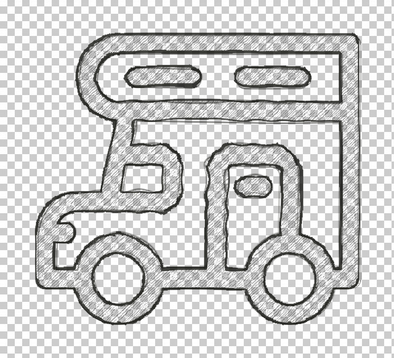 Caravan Icon Vehicles And Transports Icon PNG, Clipart, Black And White, Caravan Icon, Computer Hardware, Door, Door Handle Free PNG Download