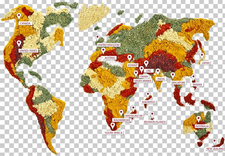Spice World Map Food Herb PNG, Clipart, Cereal, Cooking, Culinary Art, Flavor, Food Free PNG Download