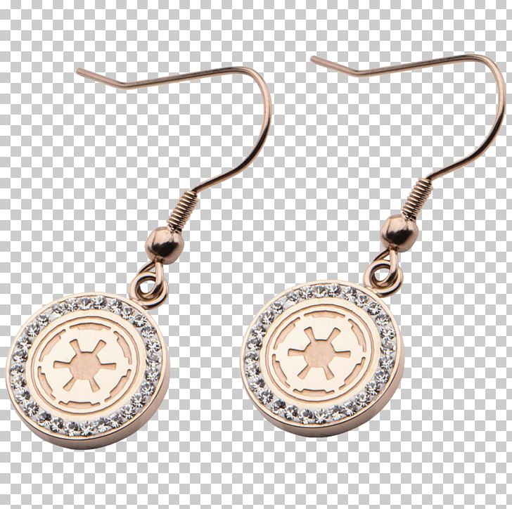 Earring Galactic Empire Jewellery Gold Silver PNG, Clipart, Bead, Body Jewellery, Body Jewelry, Death Star, Earring Free PNG Download