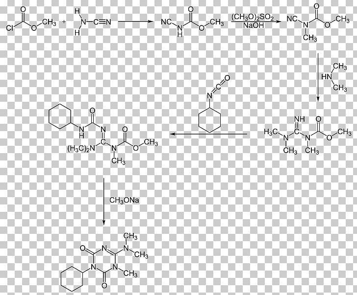 Herbicide Hexazinone Cyanamide Organic Compound Chemistry PNG, Clipart, Angle, Auto Part, Black And White, Body Jewelry, Chemical Compound Free PNG Download