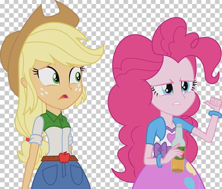 Pinkie Pie Applejack Rarity Fluttershy Rainbow Dash PNG, Clipart, Cartoon, Equestria, Fictional Character, Girl, Miscellaneous Free PNG Download