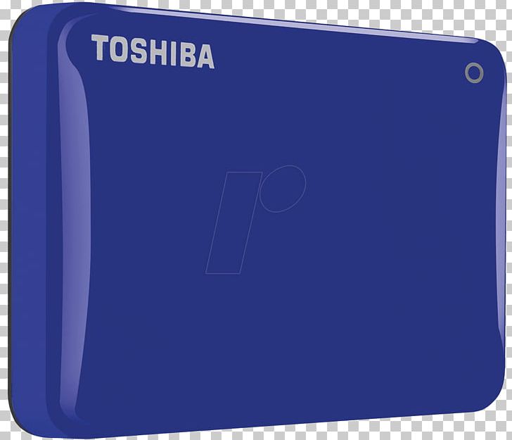 Toshiba Canvio Connect II Hard Drives Disk Enclosure USB 3.0 Terabyte PNG, Clipart, Angle, Backup, Blue, Computer Software, Disk Enclosure Free PNG Download
