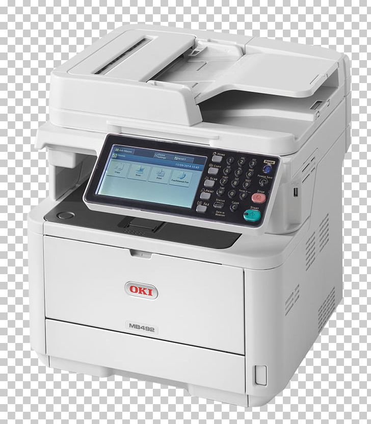 Multi-function Printer Printing Oki Data Corporation Oki Electric Industry PNG, Clipart, Duplex Scanning, Electronic Device, Electronics, Fax, Inkjet Printing Free PNG Download
