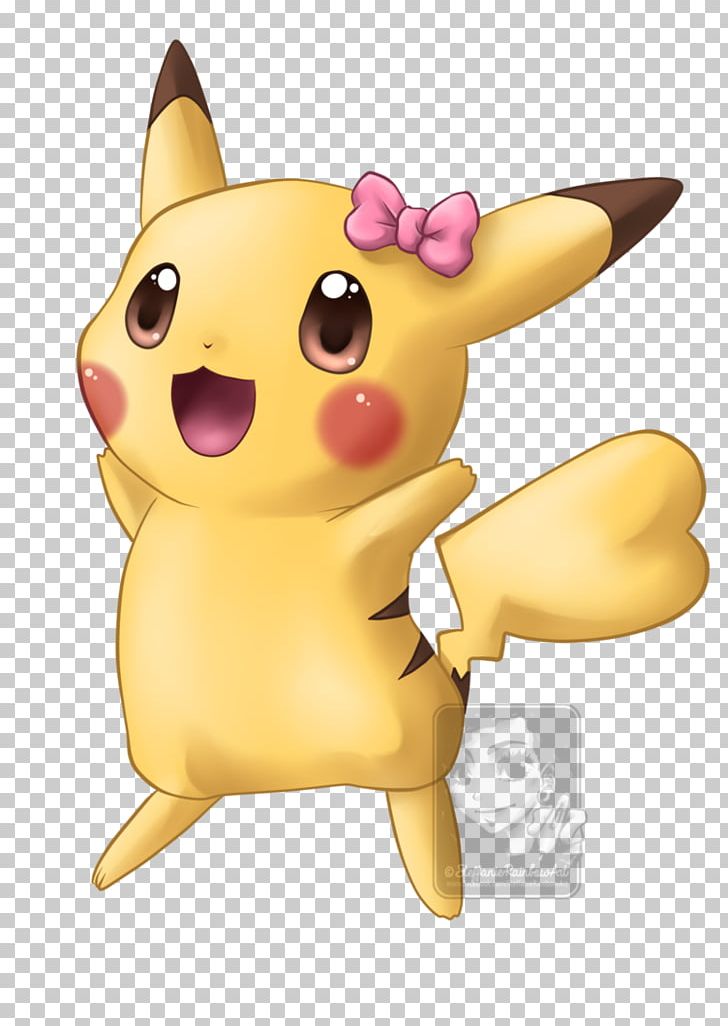 Pikachu Drawing Chibi Pokémon Kawaii Png Clipart Anime