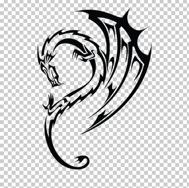 Welsh Dragon Tattoo Tribe Japanese Dragon PNG, Clipart, Artwork, Black, Blackandgray, Black And White, Dragon Free PNG Download