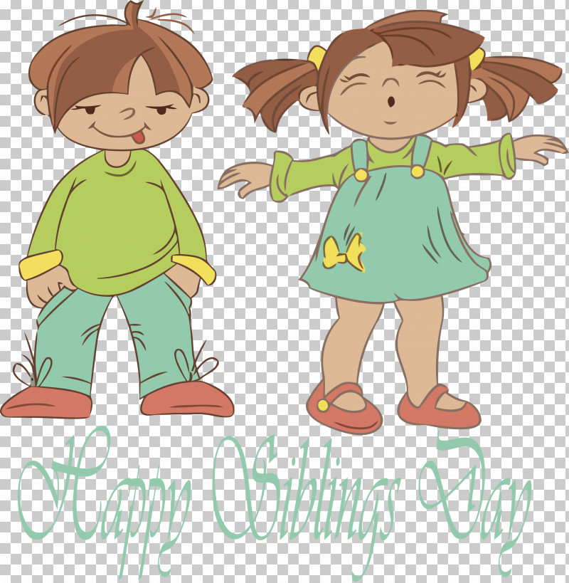 Siblings Day Happy Siblings Day National Siblings Day PNG, Clipart, Baby Toddler Clothing, Cartoon, Child, Finger, Gesture Free PNG Download