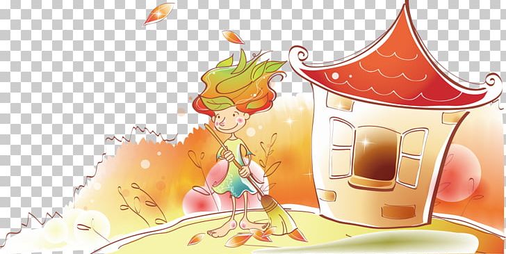 Autumn Child PNG, Clipart, Autumn, Autumn Leaves, Cabin Vector, Cartoon, Child Free PNG Download