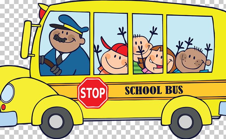 School Bus Here Comes The Bus! PNG, Clipart, Animation, Area, Bus, Bus Driver, Cartoon Free PNG Download