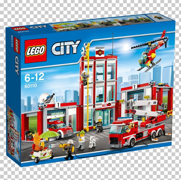 LEGO 60110 City Fire Station Lego City Toy PNG, Clipart,  Free PNG Download