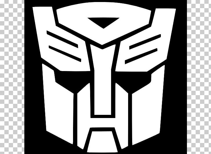 Transformers: The Game Optimus Prime Car Decal Sticker PNG, Clipart, Angle, Area, Autobot, Black, Black And White Free PNG Download