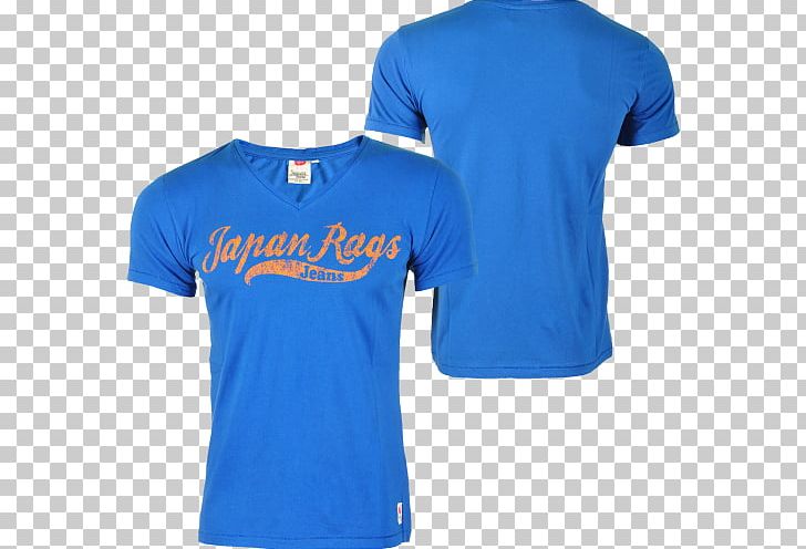 T-shirt Royal Blue Sports Fan Jersey PNG, Clipart, Active Shirt, Azure, Blue, Clothing, Cobalt Blue Free PNG Download