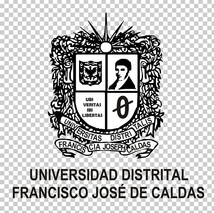 District University Of Bogotá National Pedagogic University National University Of Colombia University City Of Bogotá PNG, Clipart, Area, Black And White, Brand, Colombia, Crest Free PNG Download