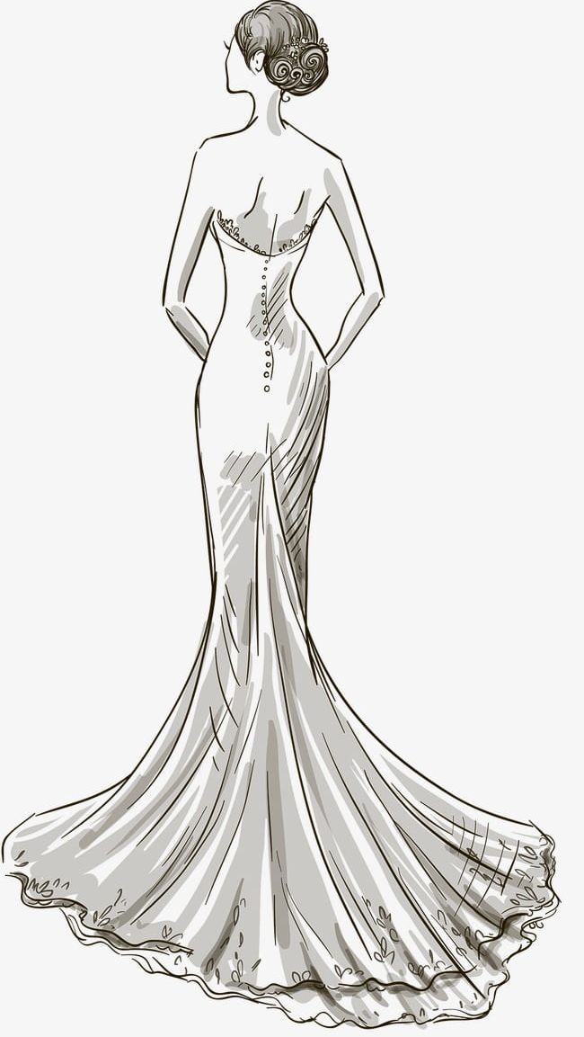 Freehand Line Drawing Model PNG, Clipart, Beautiful, Beautiful Girl, Catwalk, Catwalk Models, Drawing Free PNG Download