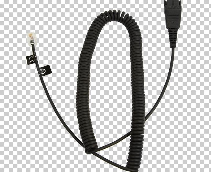 GN NETCOM JABRA Smart Cord QD To RJ9 Straight 0 8 Microphone Meter Vodafone Sony XPERIA P PNG, Clipart, Audio, Audio Equipment, Cable, Communication Accessory, Electronic Device Free PNG Download