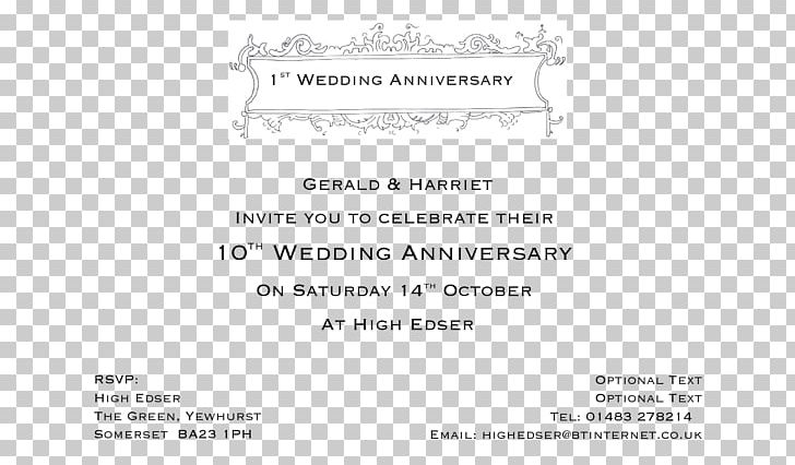 Document Wedding Invitation Party Anniversary Not Everyone Makes It PNG, Clipart, Anniversary, Area, Brand, Diagram, Document Free PNG Download
