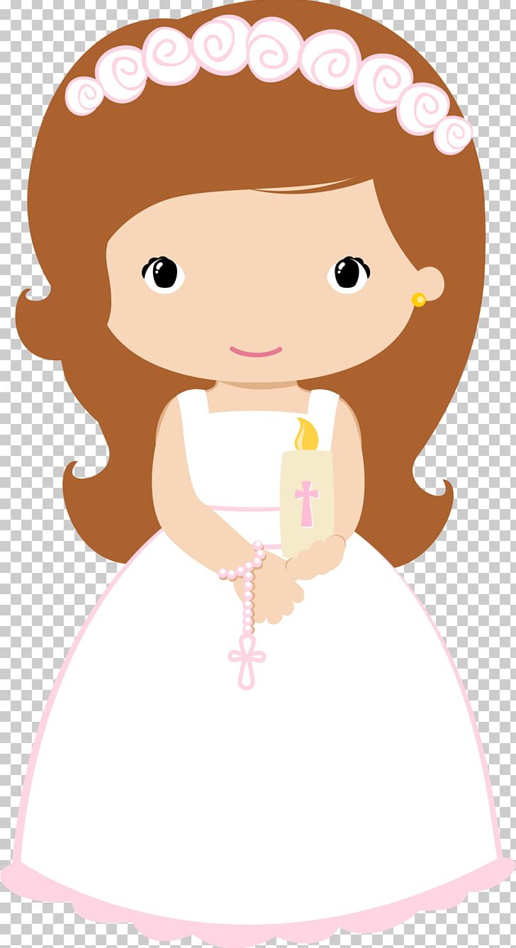 First Communion Child Eucharist Baptism PNG, Clipart, Art, Baptism, Beauty, Brown Hair, Cartoon Free PNG Download