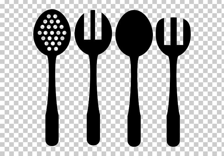 Kitchen Utensil Fork Spoon Computer Icons PNG, Clipart, Black And White, Computer Icons, Cook, Cooking Ranges, Cookware Free PNG Download