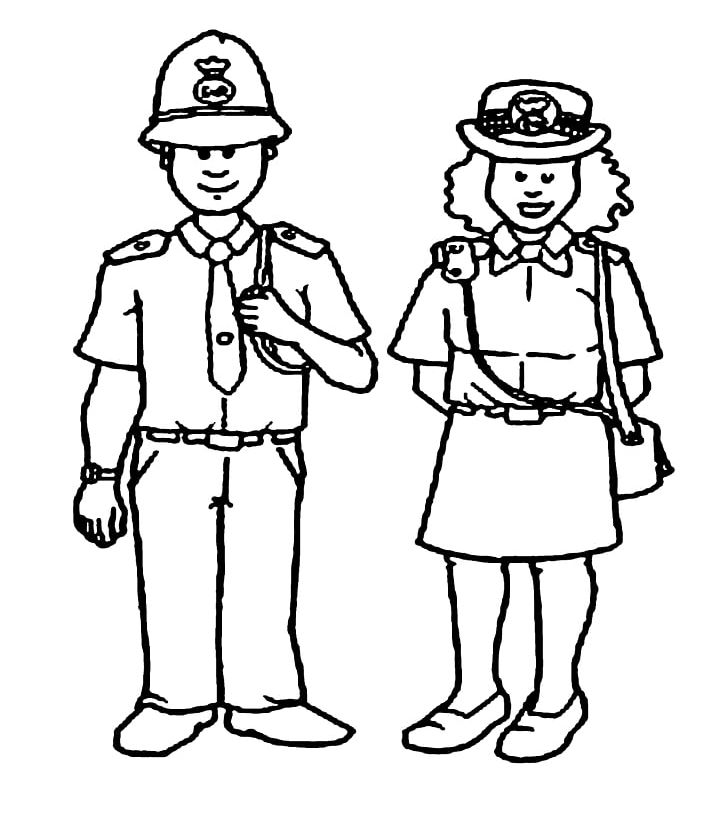 Police Officer Coloring Book Page Badge PNG, Clipart, Badge, Black And White, Child, Clothing, Coloring Book Free PNG Download