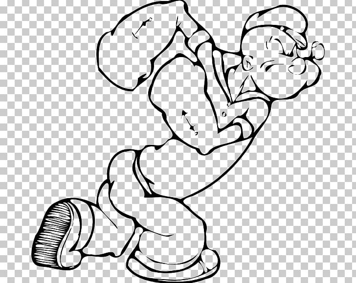 Popeye Olive Oyl Betty Boop Coloring Book Cartoon PNG, Clipart, Arm, Art, Black, Black And White, Character Free PNG Download