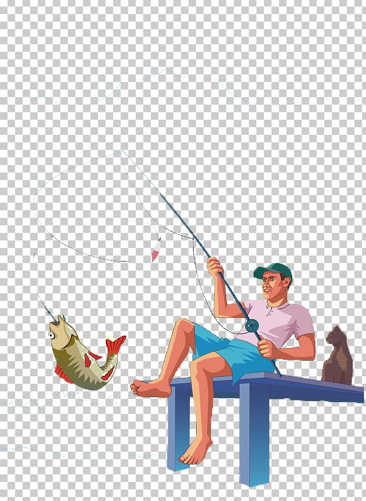 Fishing Rod Fish Hook Angling Fisherman PNG, Clipart, Angle, Angling, Animal, Animals, Balloon Cartoon Free PNG Download