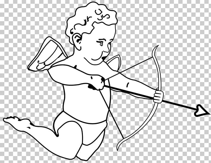 Cupid Love Coloring Book Colouring Pages Valentine's Day PNG, Clipart,  Free PNG Download