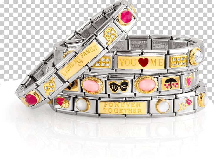 Italy Italian Charm Bracelet Jewellery Nomination PNG, Clipart, Bangle, Bracelet, Charm Bracelet, Cubic Zirconia, Fashion Accessory Free PNG Download