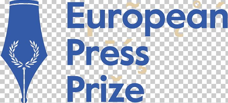 European Press Prize Award Journalism PNG, Clipart, Area, Award, Banner, Blue, Brand Free PNG Download