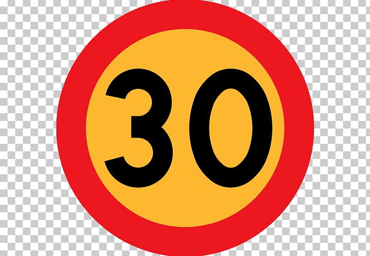 Prohibitory Traffic Sign Speed Limit Sweden PNG, Clipart, 30 Kmh Zone, Area, Circle, Emoticon, Line Free PNG Download
