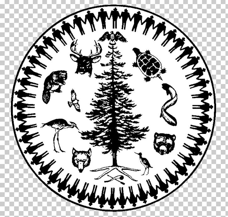 Great Peace Of Montreal Tree Of Peace Six Nations Of The Grand River Iroquois PNG, Clipart, Black And White, Circle, Government Of India, Great Law Of Peace, Iroquois Free PNG Download