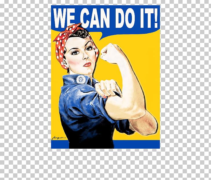 Naomi Parker Fraley We Can Do It! Rosie The Riveter Second World War Zazzle PNG, Clipart, Advertising, Album Cover, Finger, Hand, Human Behavior Free PNG Download