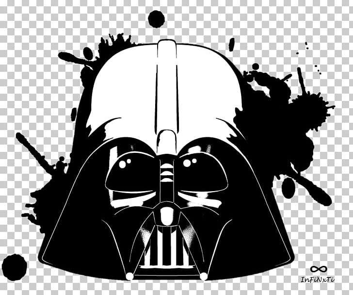 Anakin Skywalker Wall Decal Star Wars PNG, Clipart, Anakin Skywalker, Art, Black And White, Computer Wallpaper, Darth Free PNG Download